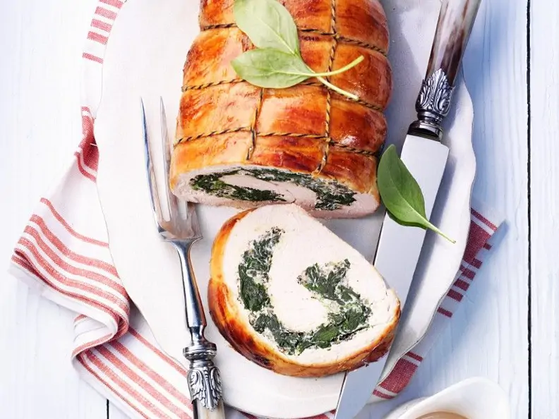 Spinat-Ricotta-Pute