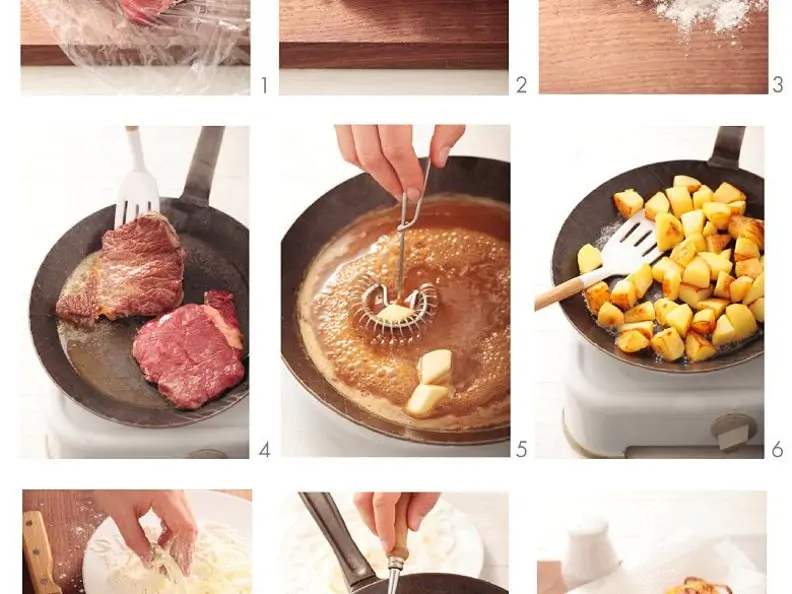 Rinderlende mit Zwiebelsauce