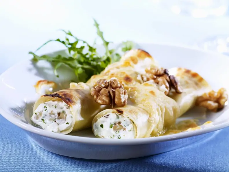Cannelloni mit Käsecremefüllung