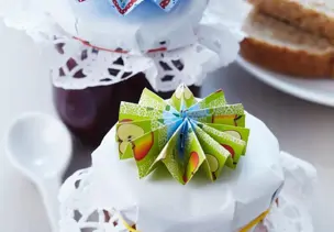 Aprikosenkonfitüre mit Apfel