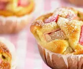 Rhabarbermuffins
