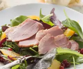 Salat mit Ente und Orangen