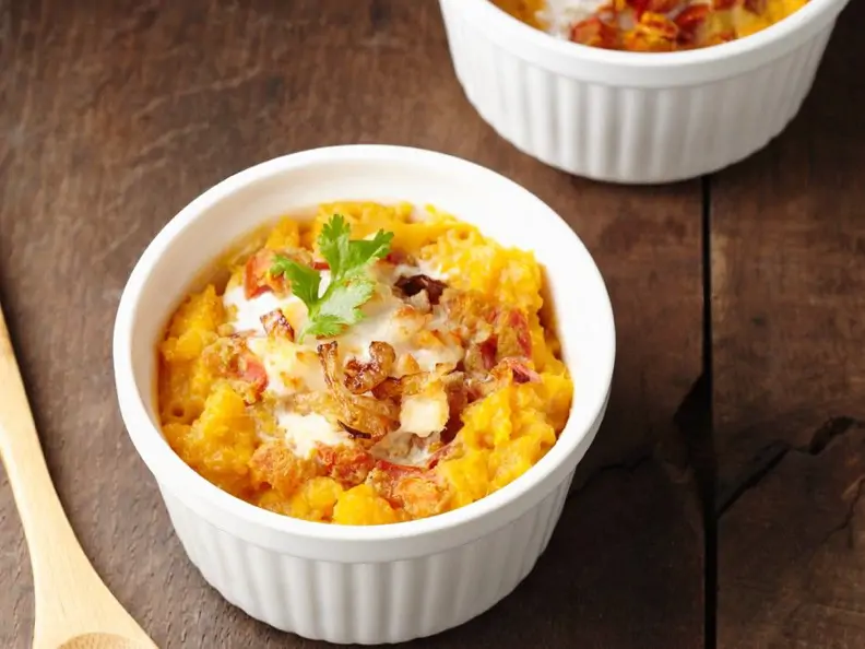 Gratin von Süßkartoffeln