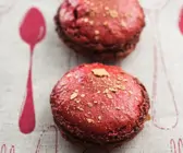 Kirsch-Macarons