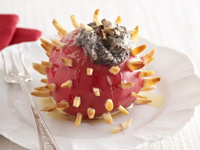 Mohn-Bratapfel