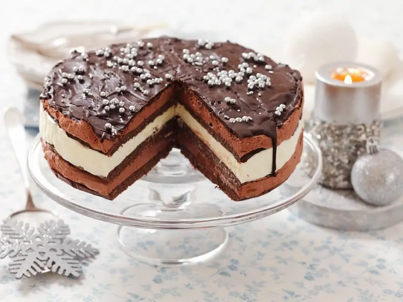 Schokokuchen mit Zitronencreme