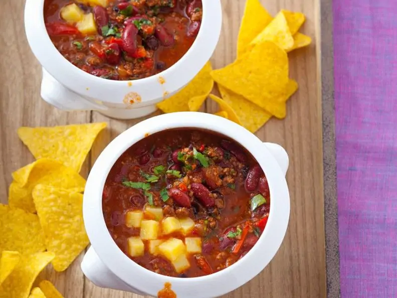 Chili con Carne mit Käse