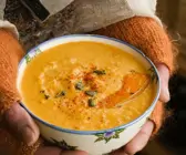Kokos-Kürbissuppe