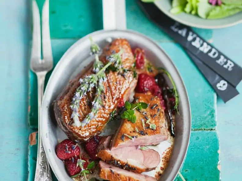 Entenbrust mit Beeren