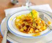 Fruchtiger Kichererbsen-Sauerkrauteintopf