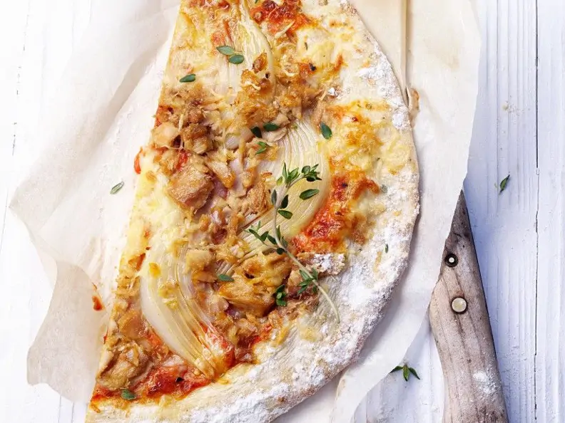 Thunfisch-Pizza
