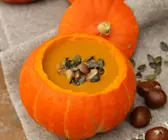 Kürbissuppe mit Maronen