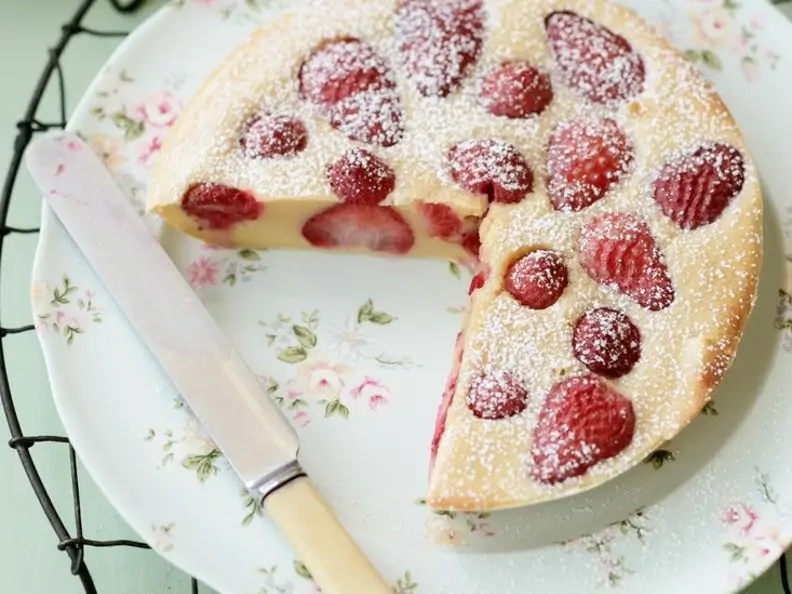 Erdbeer-Clafoutis