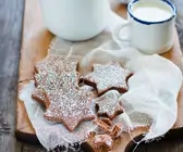 Schokoplätzchen mit weihnachtlichen Gewürzen
