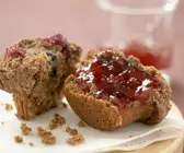 Vollkorn-Fruchtmuffins