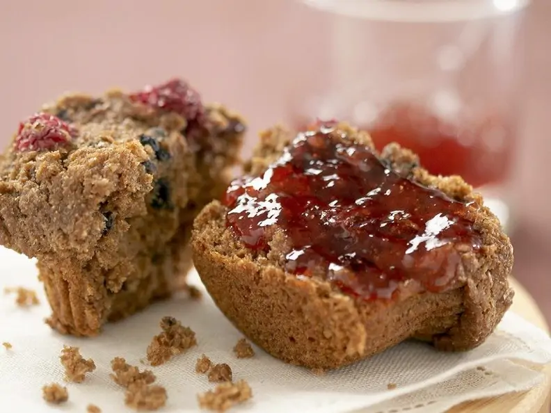 Vollkorn-Fruchtmuffins