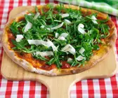 Pizza mit Rucola