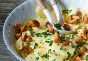 Kartoffel-Pilzsalat