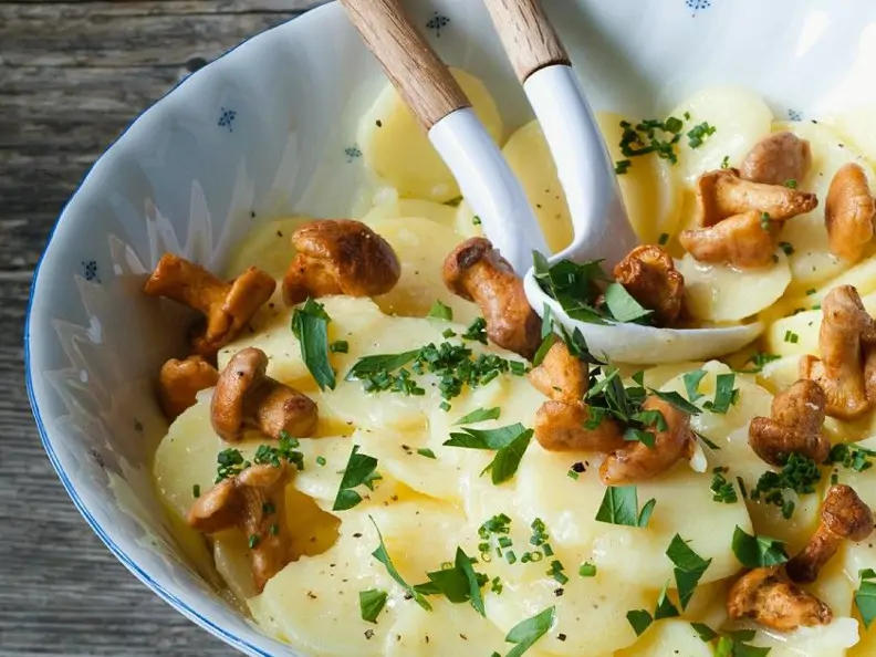 Kartoffel-Pilzsalat
