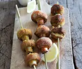 Panierte Champignons
