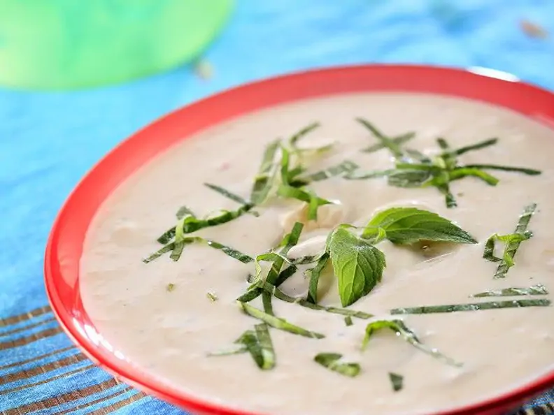 Bananen-Joghurtsuppe