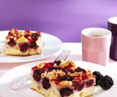 Brombeerkuchen mit Schmand