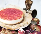 Granatapfel-Käsekuchen