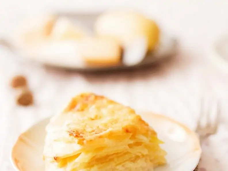 Fruchtiges Kartoffelgratin