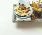 Meeresfrüchte-Nudeln