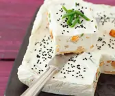 Käseterrine mit Pilzen