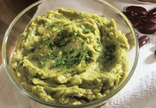 Avocadocreme mit Knoblauch
