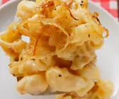 Makkaroni-Kartoffel-Gratin (Älplermagronen)