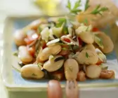 Dicke-Bohnen-Salat nach griechischer Art
