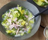 Graupensuppe mit Wirsing