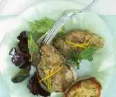 Fischtatar-Crostini