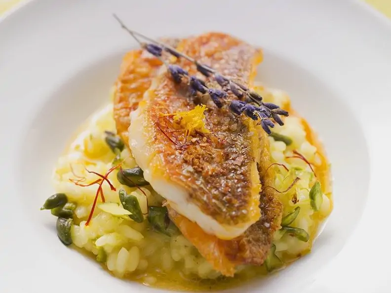 Risotto mit Fisch