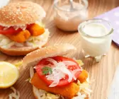 Fischstäbchen-Burger