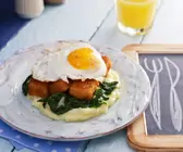Fischstäbchen mit Ei