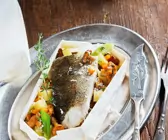 Zander en papillote