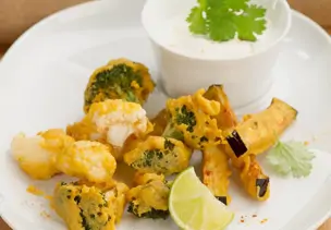 Gemüse-Pakoras
