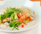 Kokos-Garnelensuppe