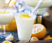 Erfrischende Joghurtcreme