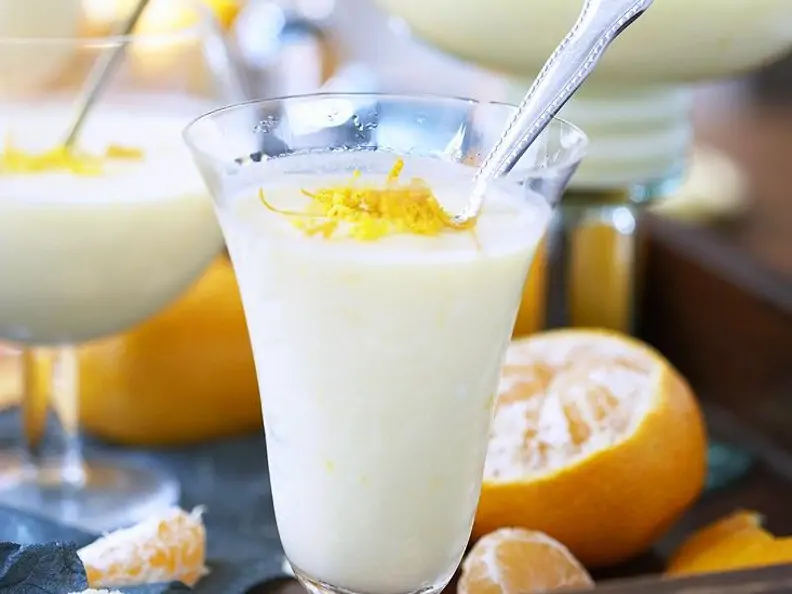 Erfrischende Joghurtcreme
