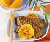 Gegrillte Kalbsleber