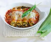 Gefüllte, überbackene Cannelloni