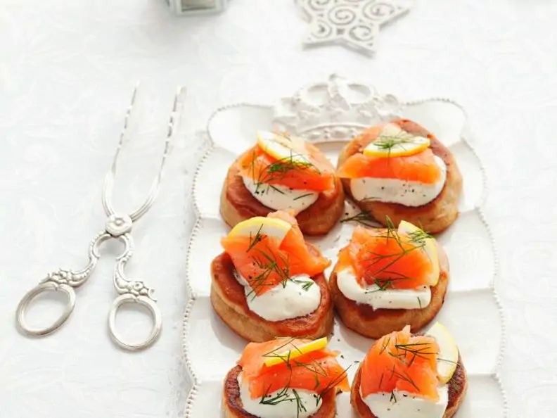 Lachs-Blini