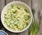 Kartoffelsalat mit Gurken