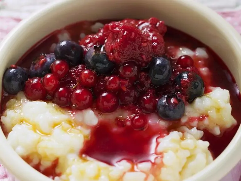 Beeren-Milchreis