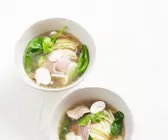 Asiatische Rindfleisch-Nudelsuppe