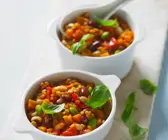 Bohnen-Tomateneintopf